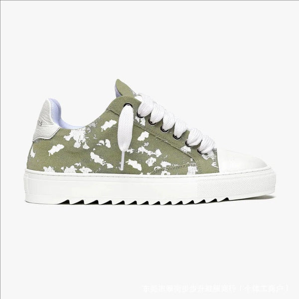 Luxe Camo Platform Sneaker