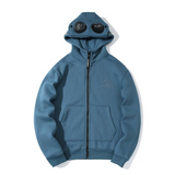 Stylischer CP Style Zip Hoodie mit Goggle Hood
