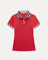 Checked Polo