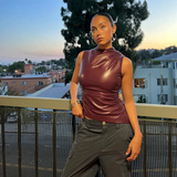Burgundy Top