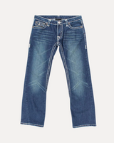 Heritage Stitch Straight Jeans