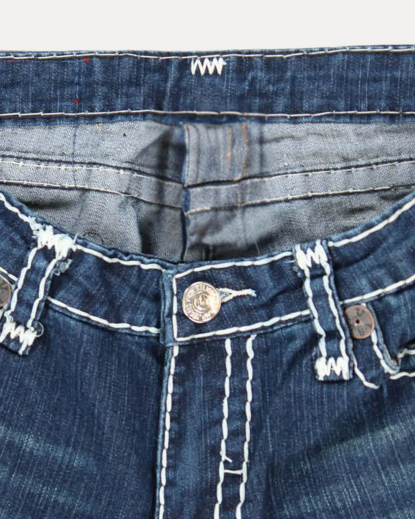 Heritage Stitch Straight Jeans