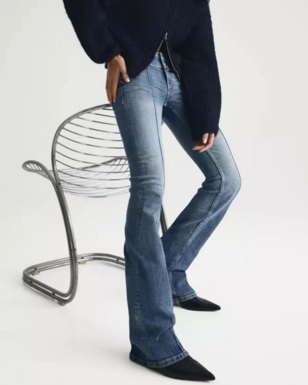 Sleek Flow Flare Jeans