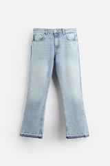 Washed Flared Jeans