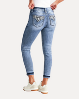 Midnight Bloom Jeans