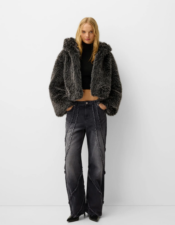 Baggy Jeans with Tassels