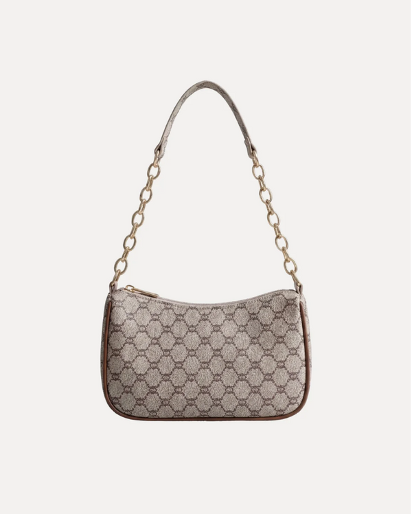 Chain Handle Baguette Bag