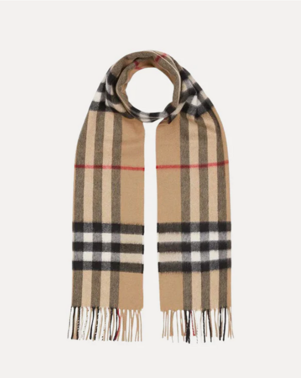 Checked Scarf