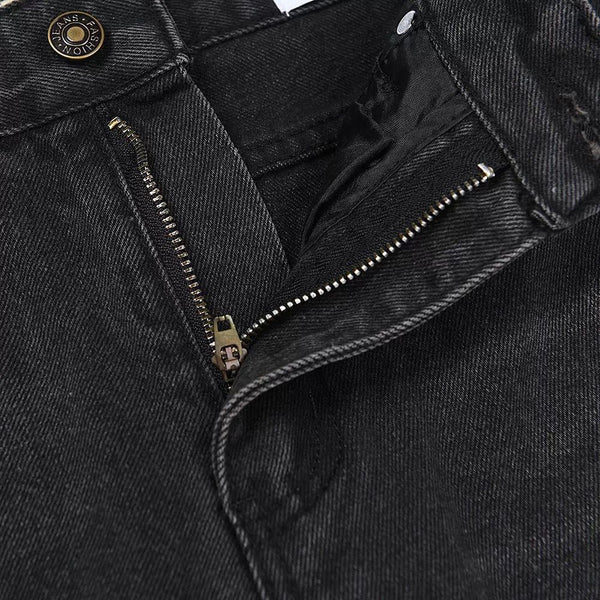 Stylische Distressed Bleach Jeans