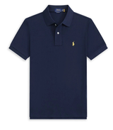 Heritage Crest Polo Shirt - Orange Back