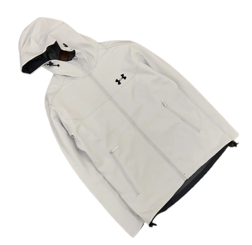 Apex Shield Hooded Jacket - White