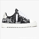 Luxe Camo Platform Sneaker
