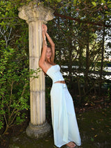 Floral Chiffon Wrap Maxi Dress