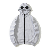 Stylischer CP Style Zip Hoodie mit Goggle Hood