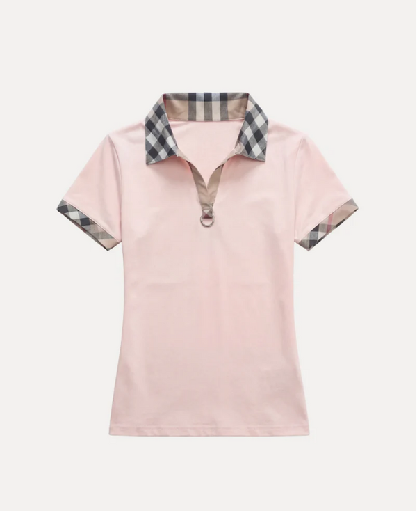 Checked Polo