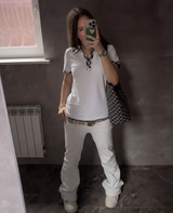 Checked Polo