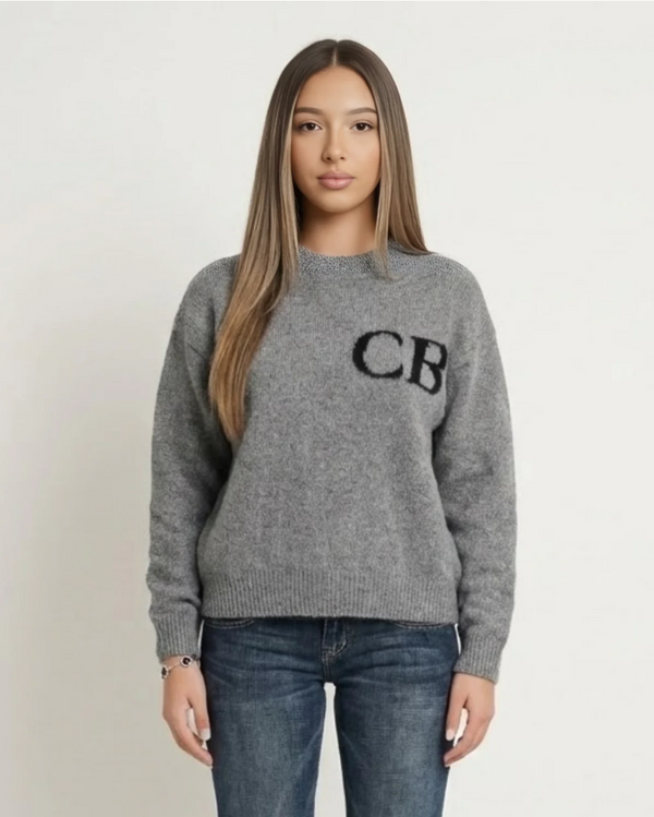 Varisty Knit Sweater