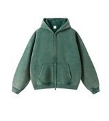 Graphic Heavyweight Zipped Hoodie