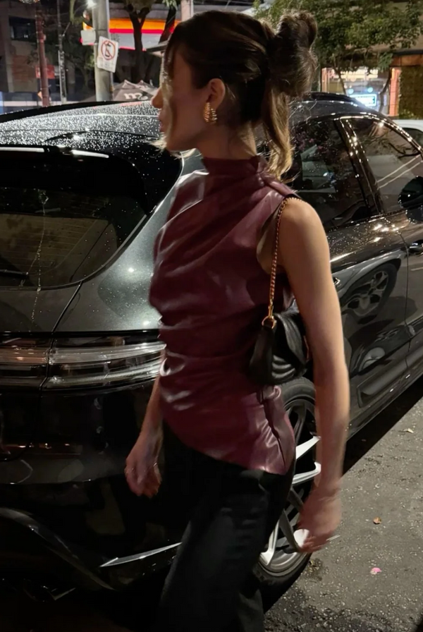 Burgundy Top