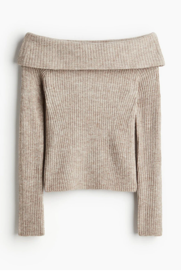 Off-the Shoulder Sweater