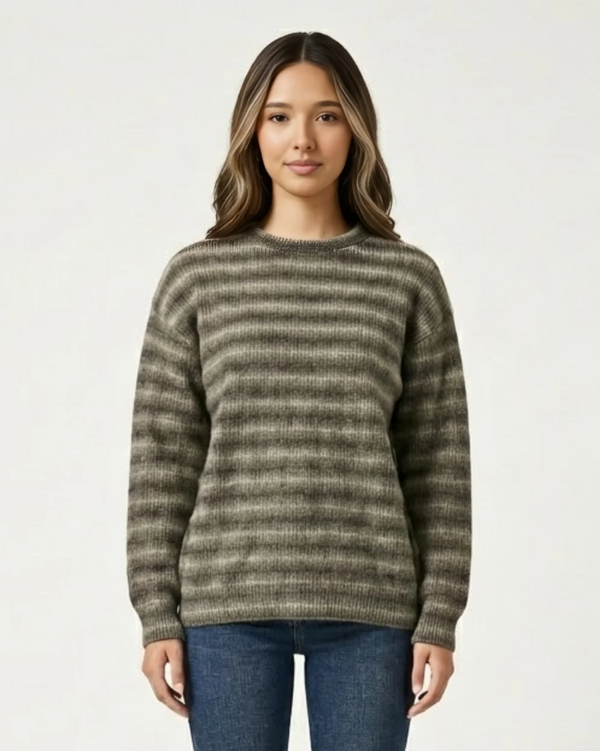Mosswave Textured Knit Sweater