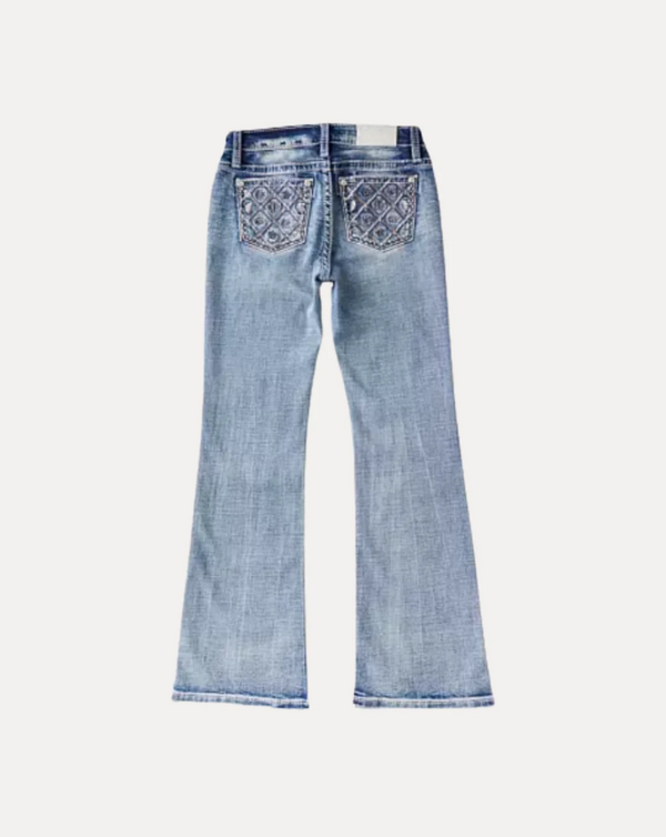 Vintage Bootcut Denim Jeans