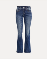 Embroided Flare Jeans