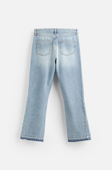 Washed Flared Jeans