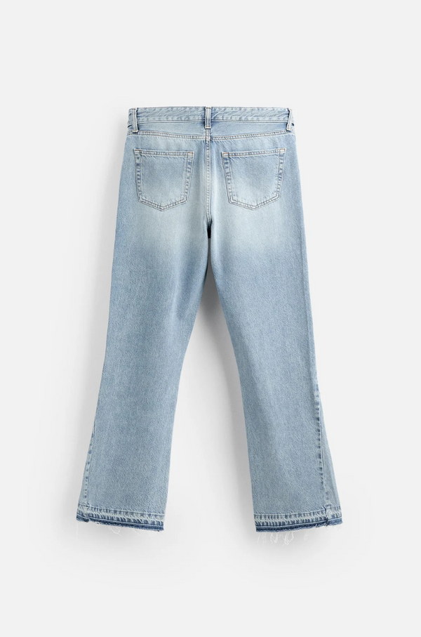 Washed Flared Jeans