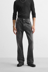 Washed Flared Jeans