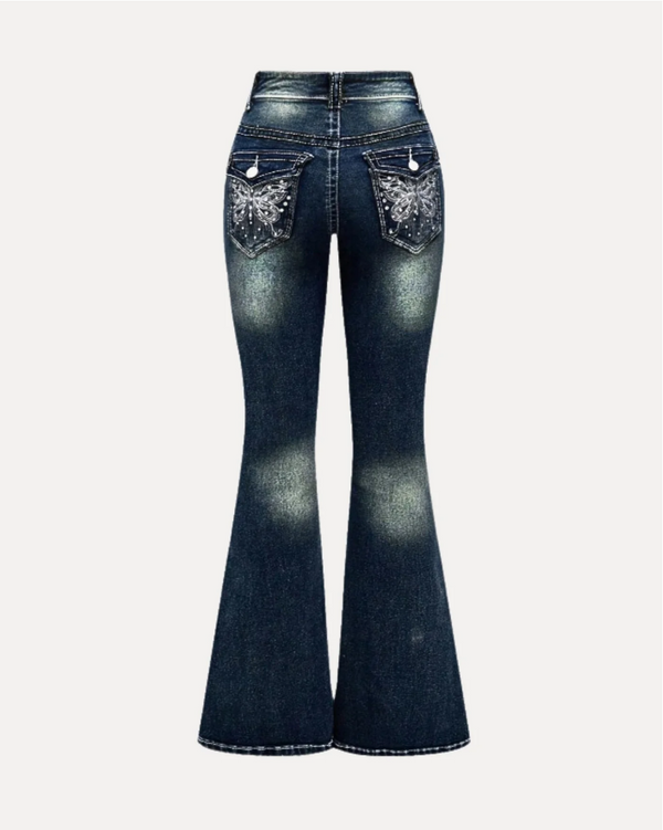 Butterfly Flare Jeans