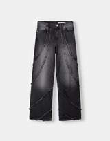 Baggy Jeans with Tassels