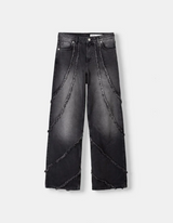 Baggy Jeans with Tassels