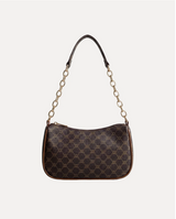 Chain Handle Baguette Bag