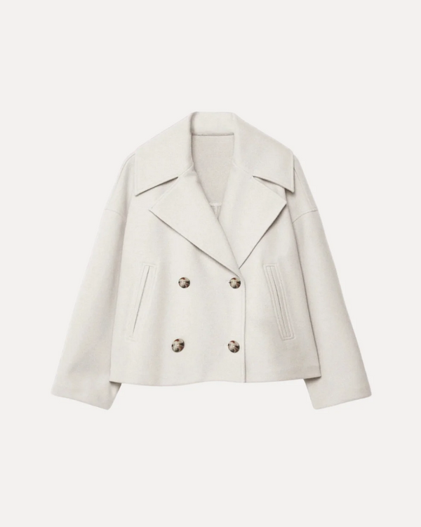 Heritage Cropped Wool Coat