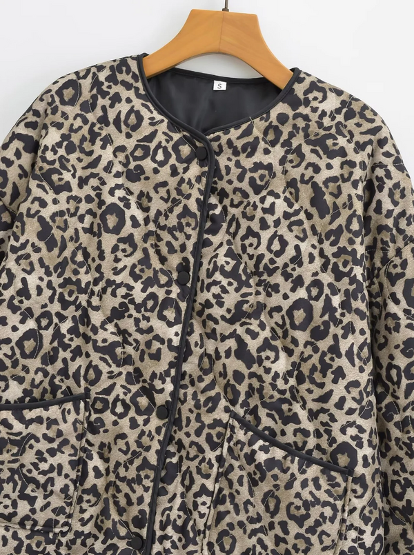 Animal Print Jacket