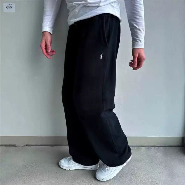 Stylische Wide Leg Polo Sweatpants